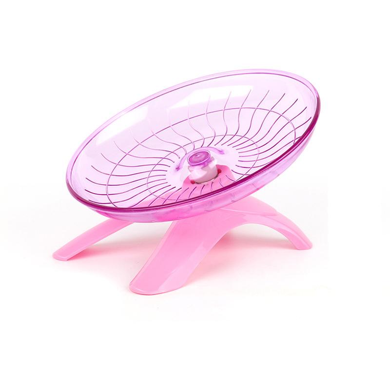 Product Introduction of Pet Hamster Running Wheel Mute Flying Saucer Steel Axle Wheel Running Disc Toys Cage Small Animal Hamster Accessories햄스터햄스터 쳇바퀴 10