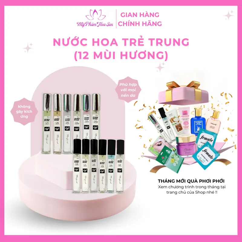 Nước Hoa Mini Wleza [ 12 Mùi Hương ] - Perfume 0