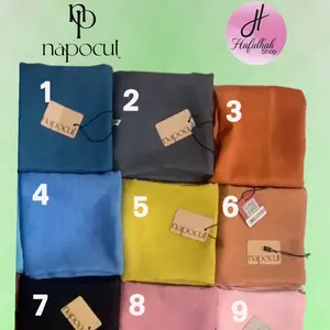 Napocut polos ukuran 115cm X 115cm
