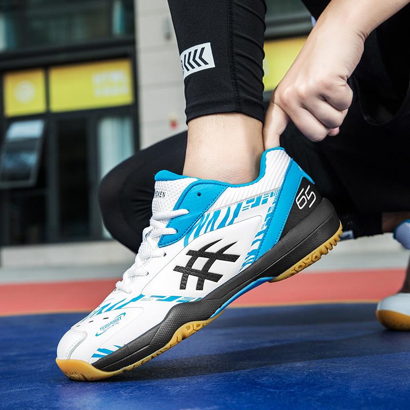 Product Introduction of Badminton Shoes 2024 Spring New Breathable Tennis Shoes Non-slip Sports Shoes Volleyball Shoes Outdoor Sports Shoes 6