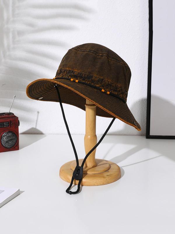 Outdoor Mountaineering Recreational Fisherman Hat, Casual Outdoor Sun Protection Cap, Fashion Accessories for Men & Women 4