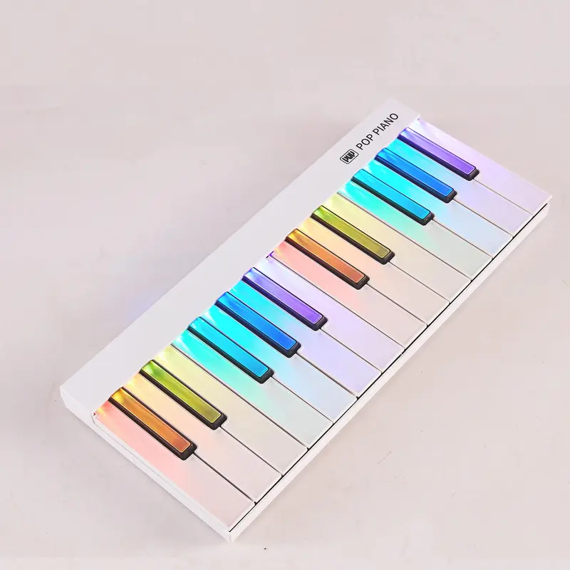 Smart Piano Keyboard, Portable Bluetooth-compatible Keyboard with 800 Songs APP, Music Accessories for Beginners & Music Lovers, Gift for Her, Men's Gift 2