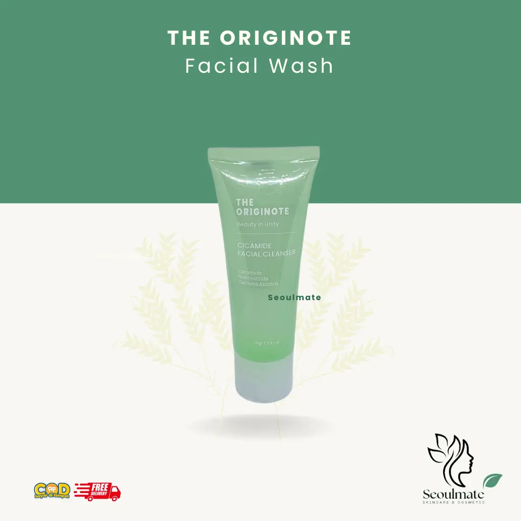 THE ORIGINOTE - Facial Wash Cicamide Facial Cleanser Gel Membersihkan Wajah Dari Kotoran Melembabkan Mencerahkan
