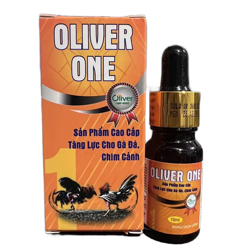 Oliver One 10ml, thuốc tăng lực cao cấp cho gà đá, chim cảnh 1