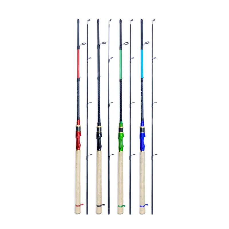 Aquapro Joran Pancing Spinning Fishing Rod High Carbon Action Medium Untuk Kolam Sungai Danau 1