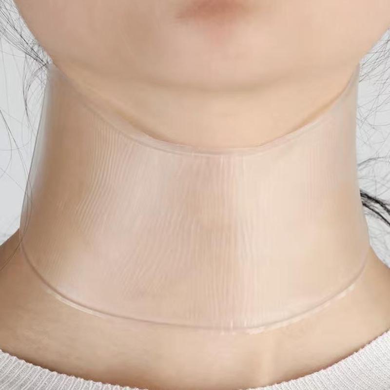 Soft Clear Silicone Neck Patch, Transparent Smooth Wrinkles Neck ...