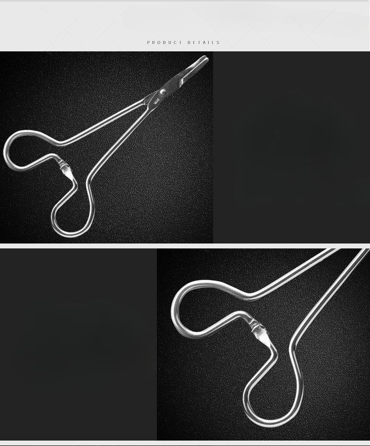 Product Introduction of 2pcs Stainless Steel Ear Plucking Pliers for Dog Ear Hair & Hemostat Grooming Tweezers for Pet Ears Hair Cleaning Tools Pet Supplies 3