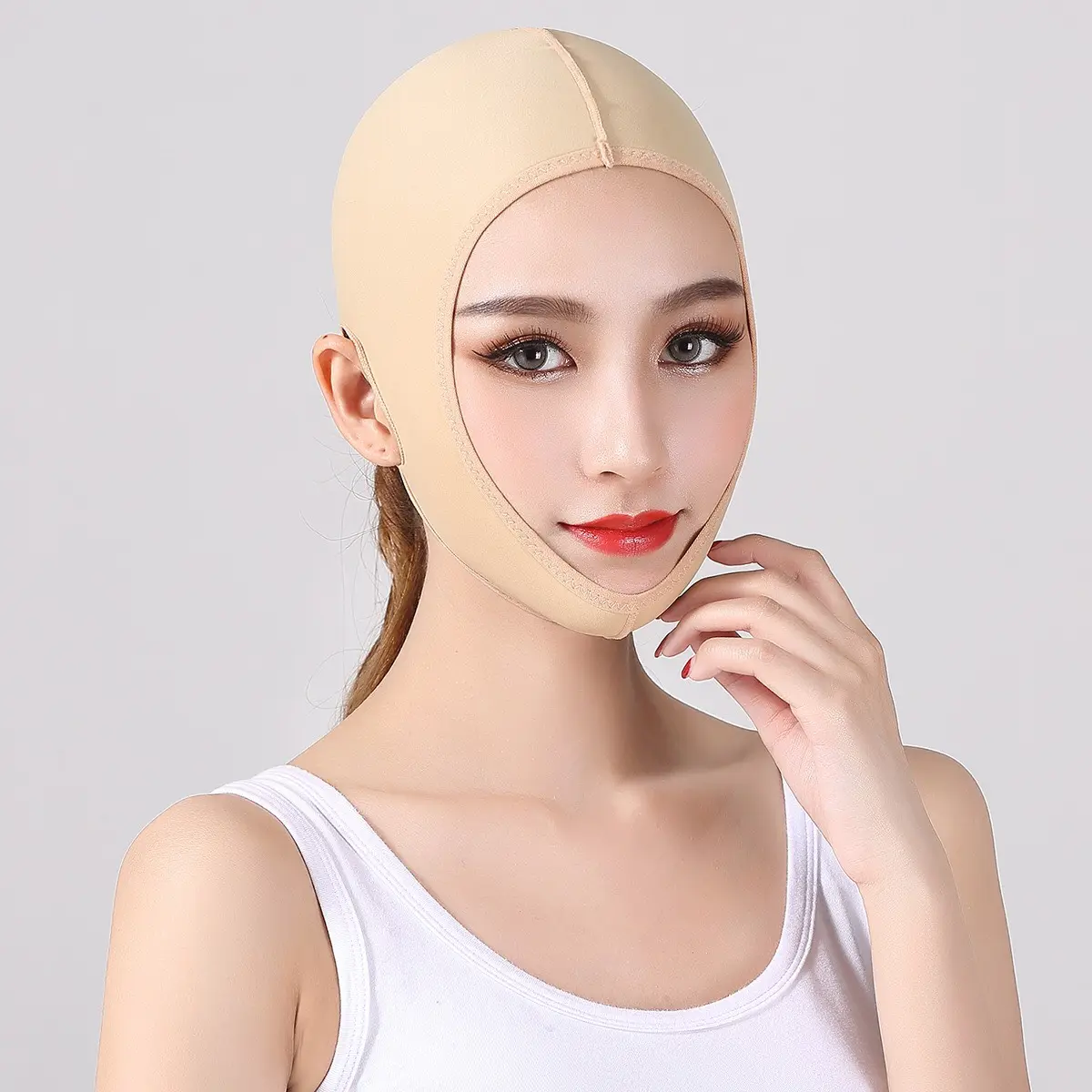 Đai Định Hình Cằm Vline Tan Mỡ Nọng Cằm Giúp Nâng Cơ Mặt