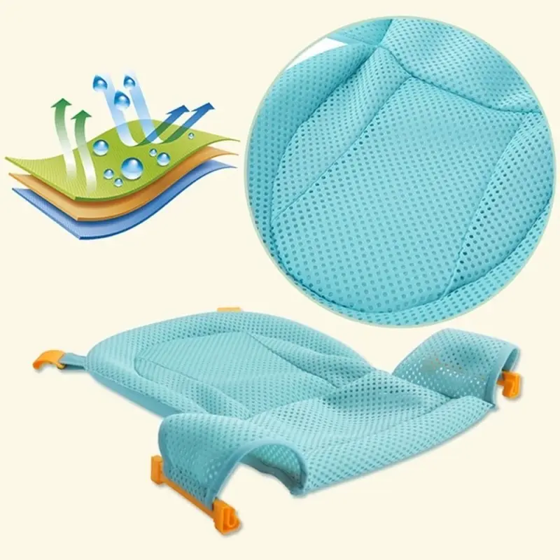 Kuru Baby Bath Helper Net Jaring Bak Mandi Bayi Baru Lahir Newborn Kit Bisa Semua Bak Mandi Alat Bantu Mandi Newborn Baru Lahir 2
