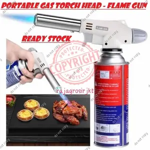 Flame Gun Kepala Gas Portable Api Torch Masak
