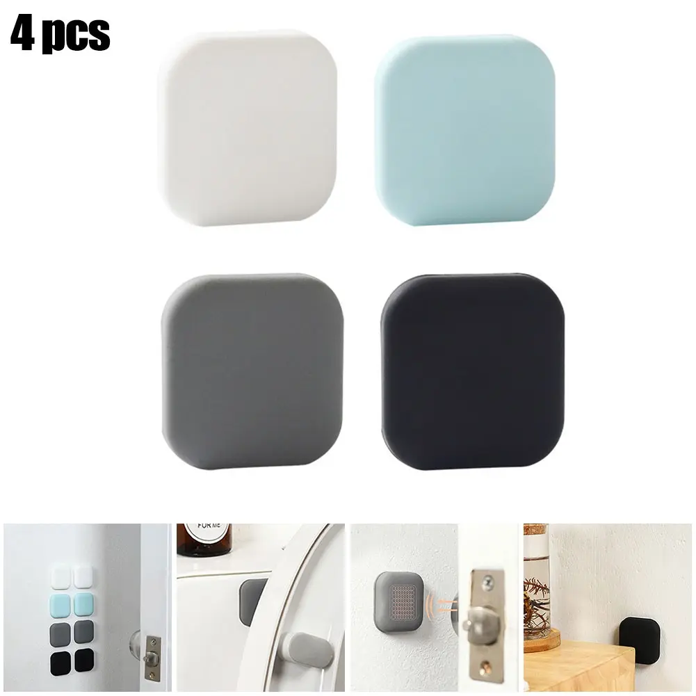 Miếng Bảo Vệ Tay Nắm Cửa Chống Va Đập Cao Su, Miếng Chặn Tường, Đồ Dùng LYTK