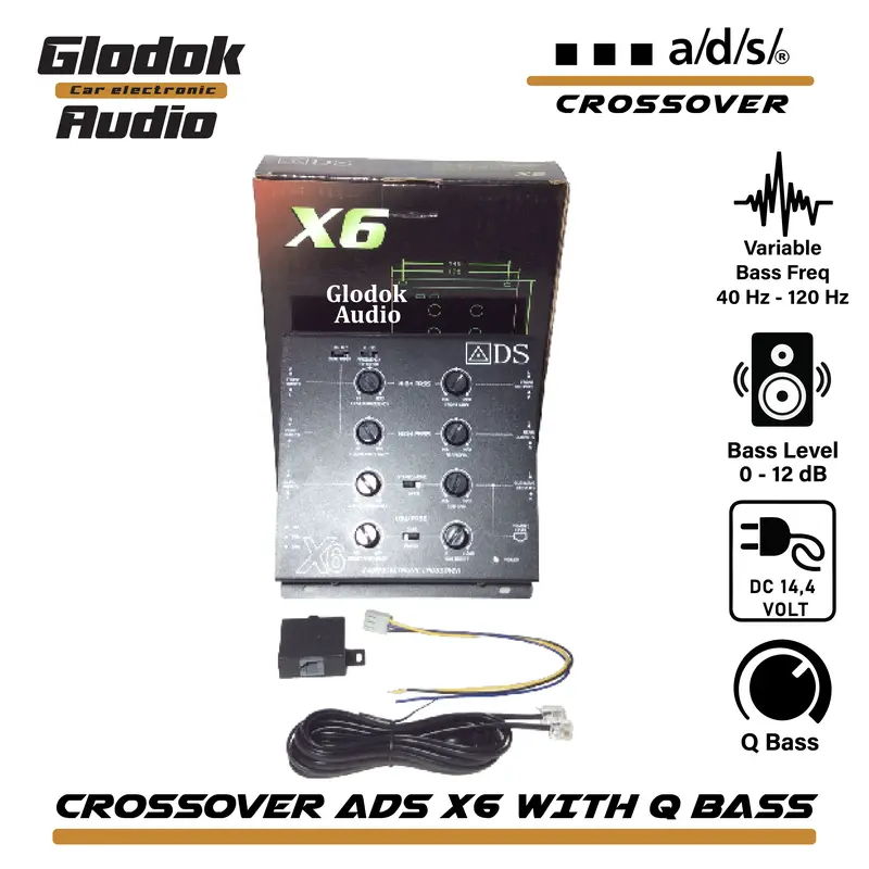 Crossover ADS X6 Vibe (Hitam) 2