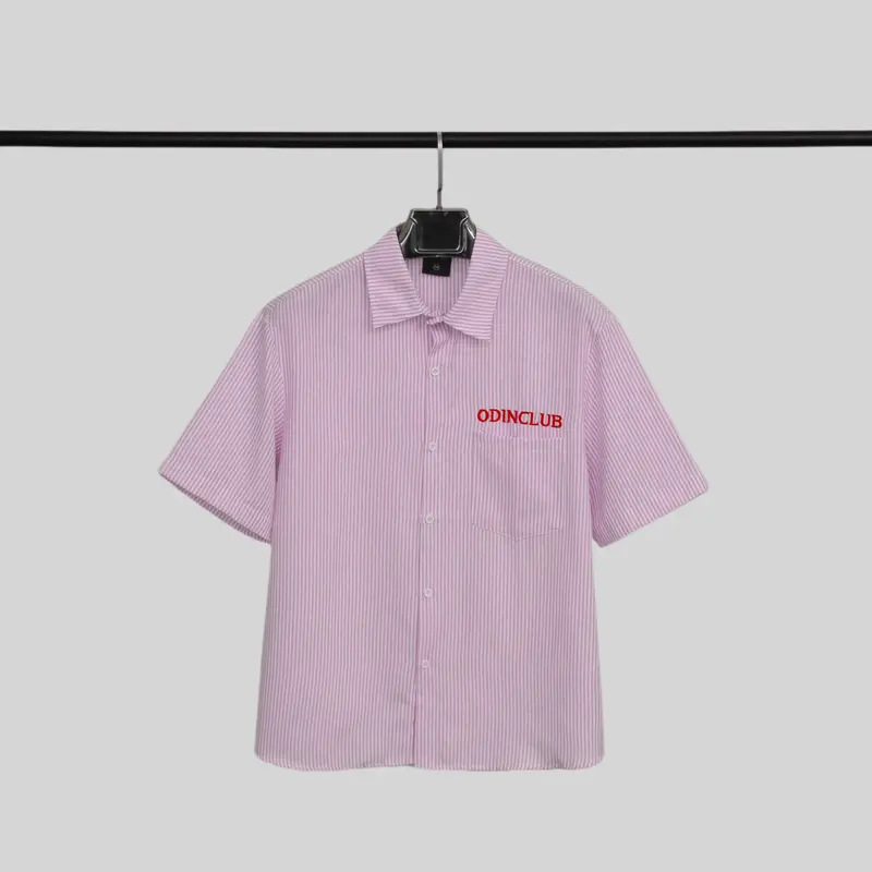Áo sơ mi cộc tay Stray Odin Club, Áo sơ mi thời trang nam nữ unisex chất liệu vải Oxford 2