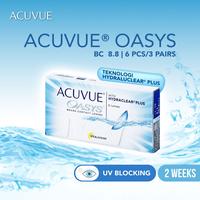 Gambar Softlens Clear - Acuvue Oasys - -0.50 dari Optik Seis Official Kota Administrasi Jakarta Pusat 1 Tokopedia