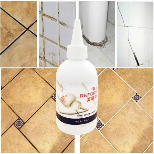 Nat Keramik Putih Pengisi Celah Keramik Kamar Mandi Anti Bocor Waterproof Tile Reform