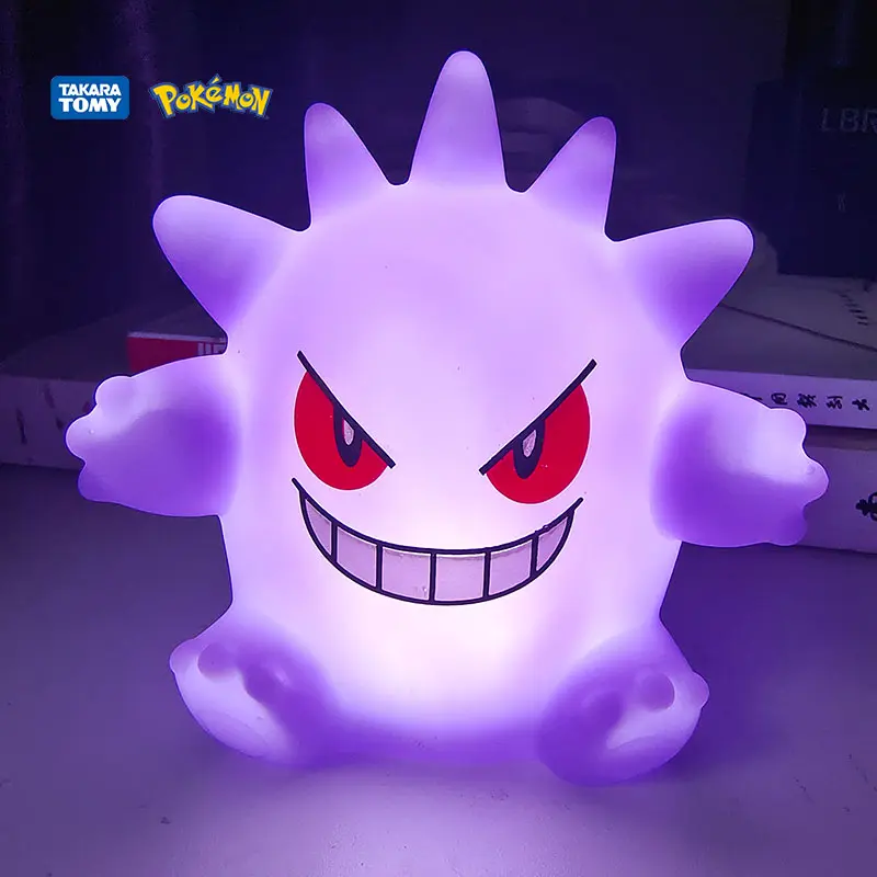 Mô Hình Pokemon Đèn Ngủ, Mô Hình Gengar, Đèn Đầu Giường, Búp Bê Quỷ, Quà Tặng Đồ Chơi Halloween, Bộ Sưu Tập Sáng Tạo Cho Trẻ Em, Đồ Chơi Phát Sáng 0