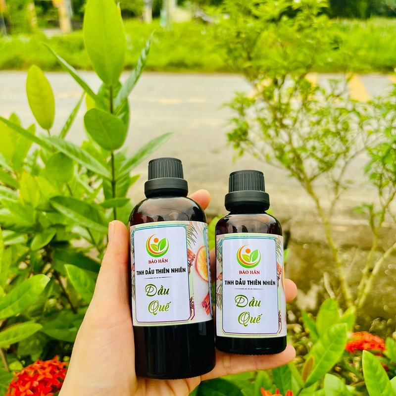 Tặng Vỏ TREO Ô TÔ Tinh Dầu Quế từ thiên nhiên Bảo Hân, khử khuẩn thanh lọc không khí, thơm xe 3