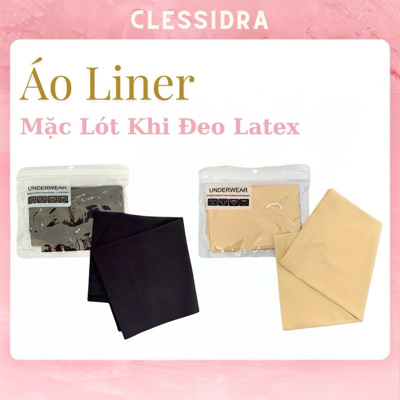 Áo Liner Mặc Trong Khi Đeo Latex Chất Shu Dúc Ép Nhiệt Không Đường May