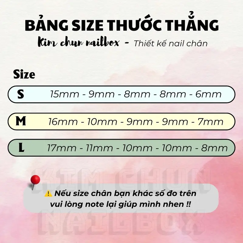 MC07: Nailbox móng chân giả tráng gương ngọc trai 2