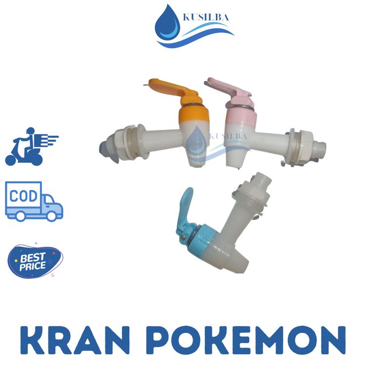 Kran Air Dispenser pokemon / Keran Guci / Keran Galon Plastik 0