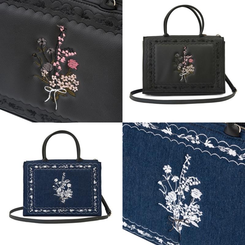 Túi Thêu Đeo Chéo NGAOS - Flowers Bed