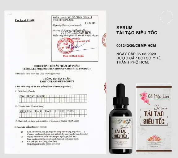 Serum Tái Tạo Siêu Tốc Cổ Mộc Lan Peel Da Bóc Tách Nám Tàn Nhang 50ml Skincare Làm Đẹp Da 7