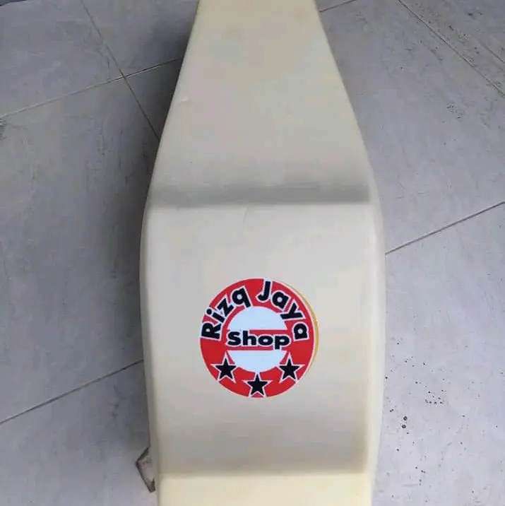 JOK MOTOR RX KING SIKU HITAM MOTIF PRESS AMPLAS 2