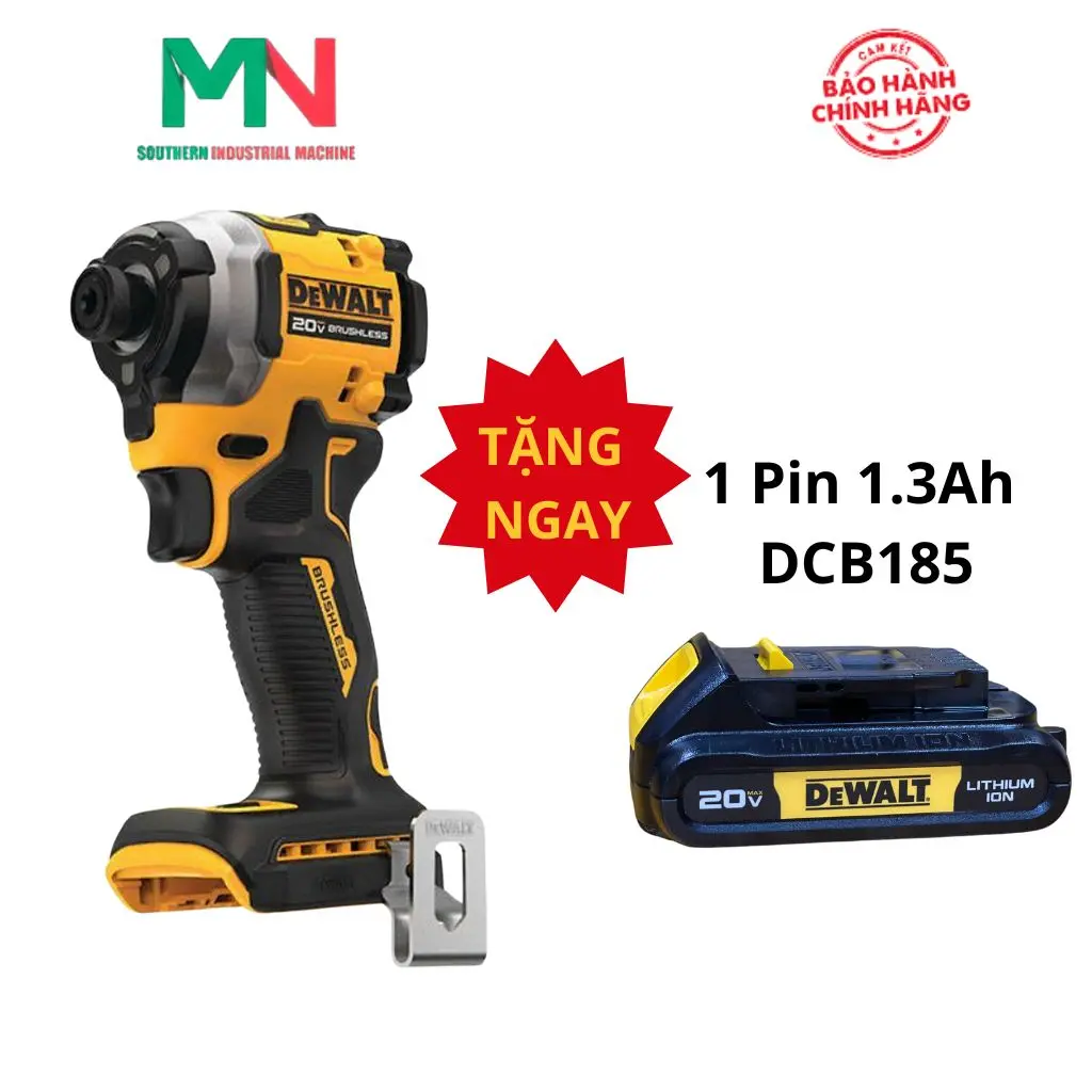 Máy bắt vít dùng pin 20V DEWALT DCF850 ( Tặng 1 Pin 1.3Ah )