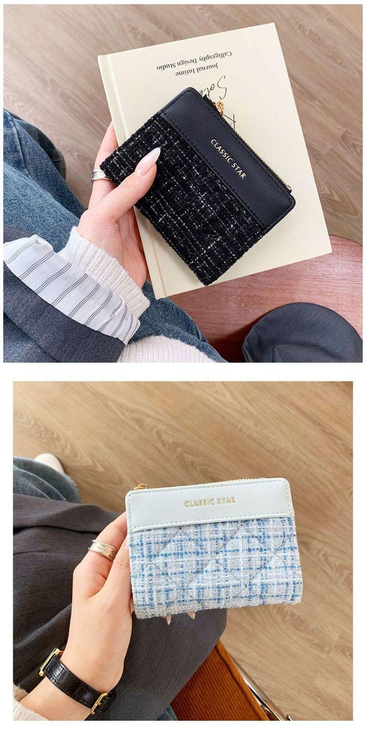 Product Introduction of [In Stock] Women's Wallet, Coin Purse, Card Holder, Leather Material, Fashion, Versatile, Casual 7