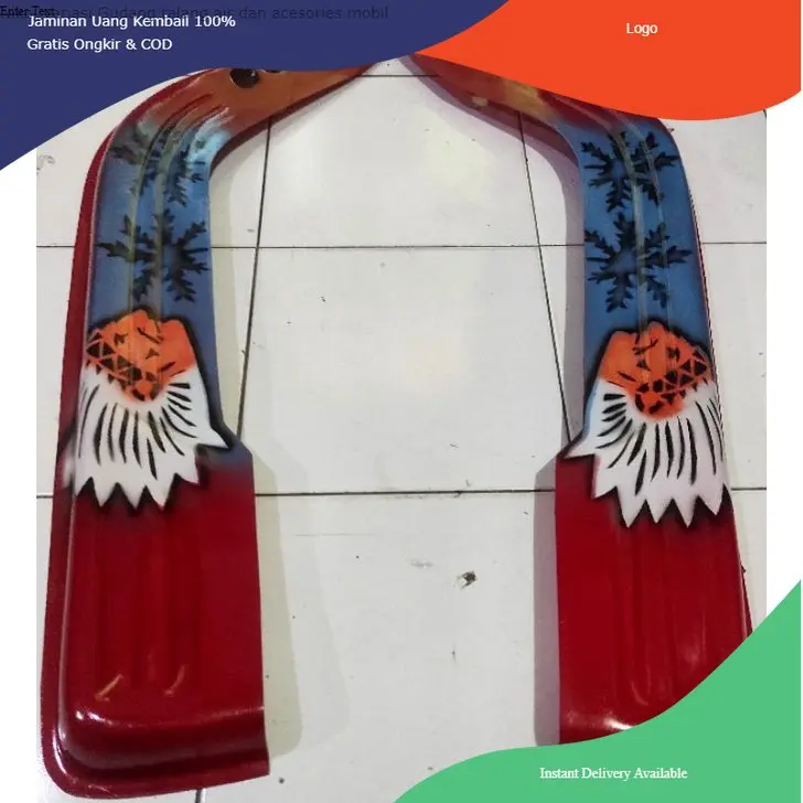 talang air Dyna truck engkel model lukis