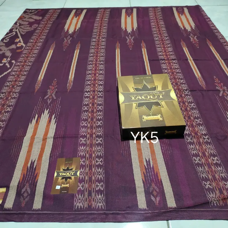 SARUNG YAQUT MOTIF KEMBANG TERBARU Dewasa 4