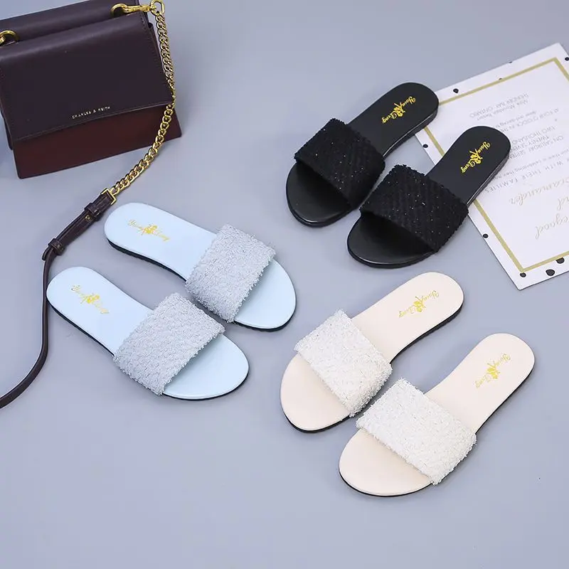 Dép Lê, Ngoại Cỡ, Dành Cho Nữ 41-43 Bàn Chân Rộng Mỡ, Thích Hợp Cho Cô Gái Béo, Dép Ngoài Trời Mùa Hè, Đế Mềm, Dép Chống Trượt, 42 DéP Slipper Women Có Quai 8