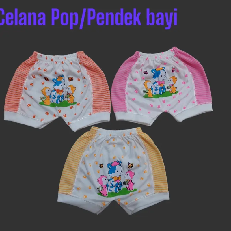 30rb-an 6PCS CELANA PENDEK BAYI 3-12BLN 2