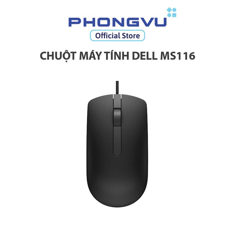 Chuột máy tính Dell MS116 (Đen)