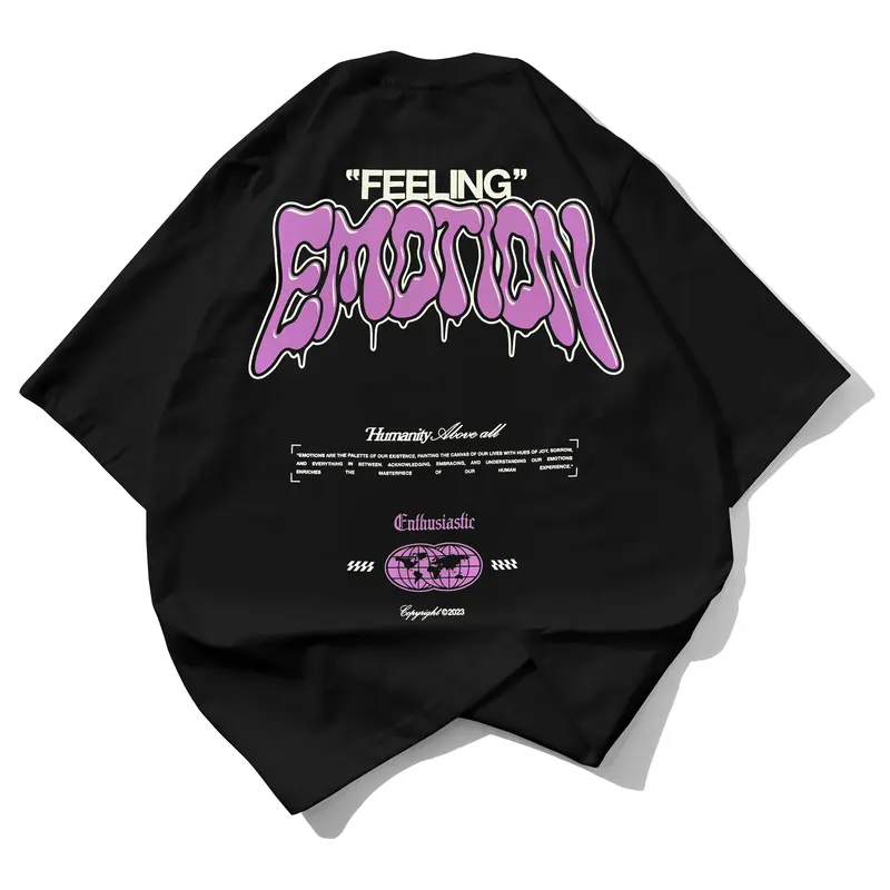 “ EMOTION “ OVERSIZE T-SHIRT | BAJU KAOS OVERSIZE PRIA DISTRO | BAJU KAOS OVERSIZE LENGAN PENDEK 1