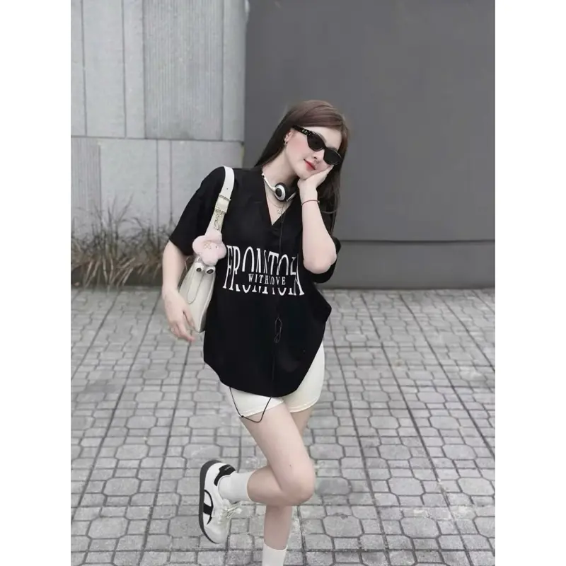 ĐỒ BỘ NỮ, SÉT BỘ ÁO CỔ TIM IN CHỮ WITH LOVE KÈM QUẦN LEGGING 2 MÀU BIGSIZE 45-85KG 5