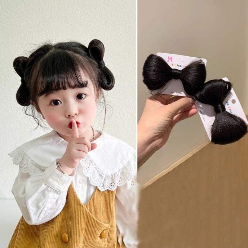 Kẹp Tóc, Nơ Trẻ Em, Búi Tóc, Tóc Giả, Kẹp Mỏ Vịt Mùa Hè Mới Của Phụ Nữ, Kẹp Nụ Hoa, Phụ Kiện Tóc 0
