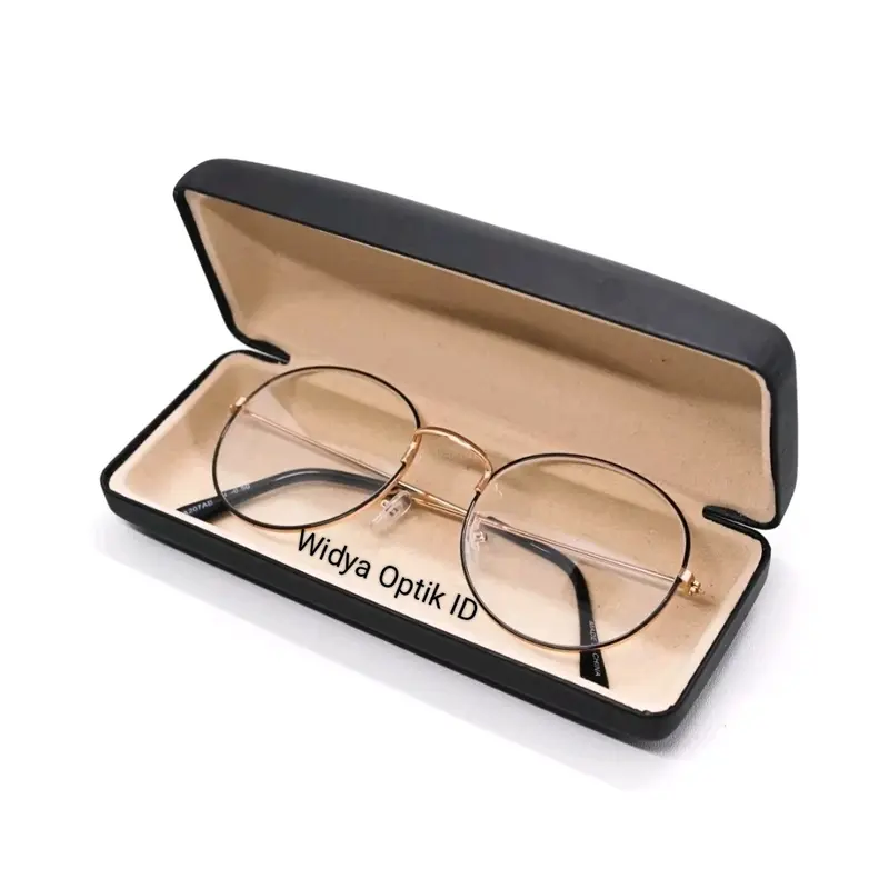 Kacamata Minus Antiradiasi Frame Titanium Bulat/ kacamata Rabun Jauh Perempuan Eyewear Plastik daily 4