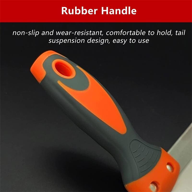 Product Introduction of 1pcs Stainless Steel Wall Paint Plaster Shovel Putty Knife Scraper Blade Paint Feeder Filling Spatula Construction Tools 13