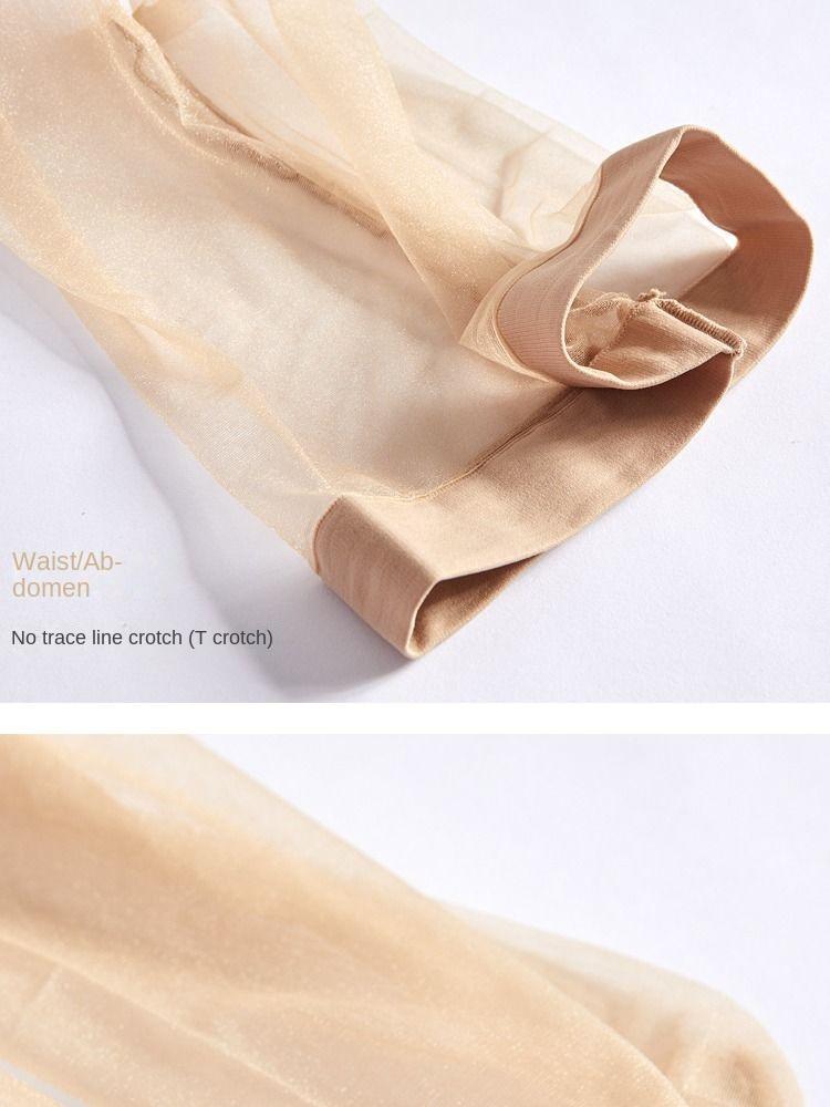 Product Introduction of Pearl Shiny Crystal Stockings 0D Transparent Sexy Ultra Slim Shiny Silk Stockings Naked Women Pure Desire Spring and Summer Womenswear Socks Lingerie Comfort Basic Minimalist 16