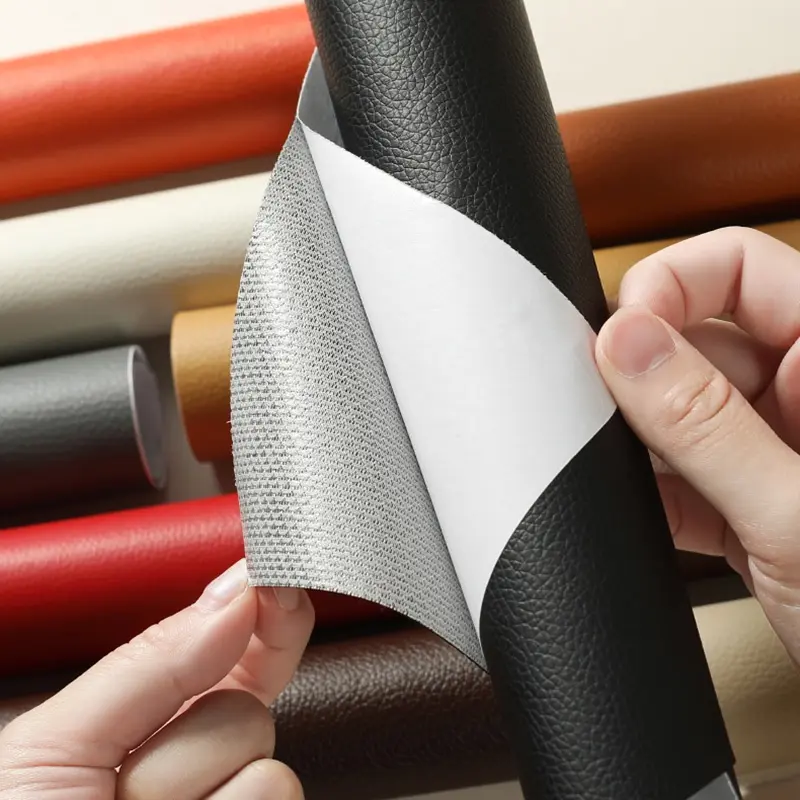 Self Adhesive PU Leather Fabric Patch Sofa Repairing Patches Stick-On Leather PU Fabrics Stickers Patches