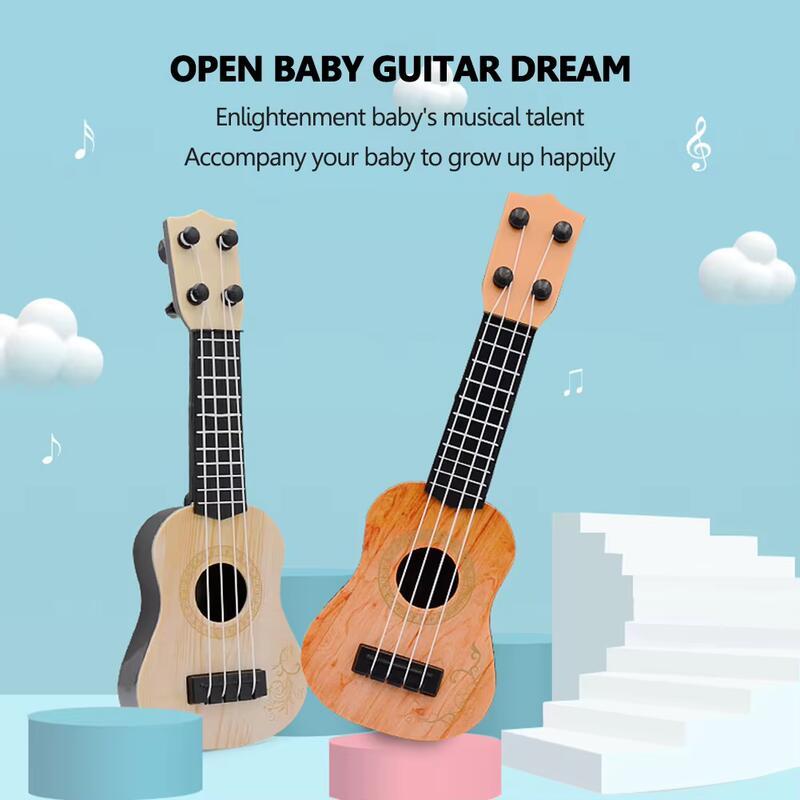 Product Introduction of 25cm Soprano Ukulele 4 Strings Beginners Learning Guitar Musical Early Education Toys Stringed Instruments 17