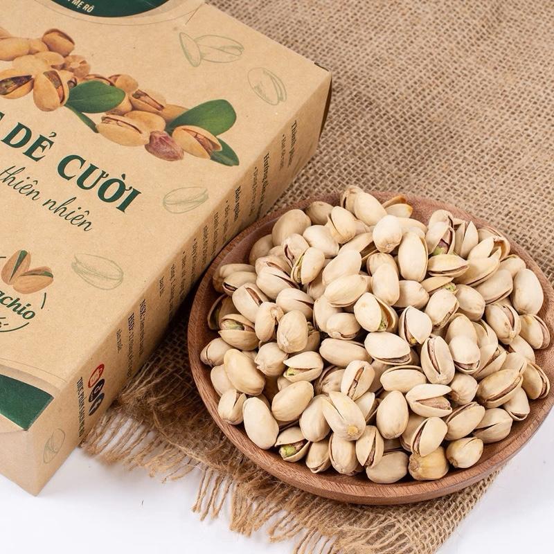 Hạt dẻ cười nâu không tẩy Mẹ Rô Có giấy tờ nhập khẩu Xuất hóa đơn công ty đầy đủ