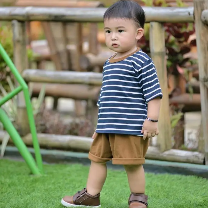 KEOLA Setelan Oblong Stripes  Boho / Setelan Anak Kasual Premium Baju Celana 7