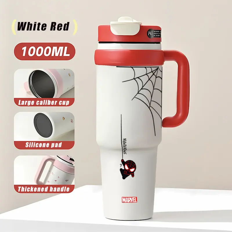 Cawan Raja Ais, Rekaan Spider-Man Kacak, Kapasiti 1000ml, Untuk Kanak ...