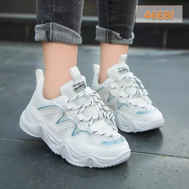 Gevani Sepatu Anak Sneakers Momy Fashion Korea Cewek Cowok - 466 Perempuan 6