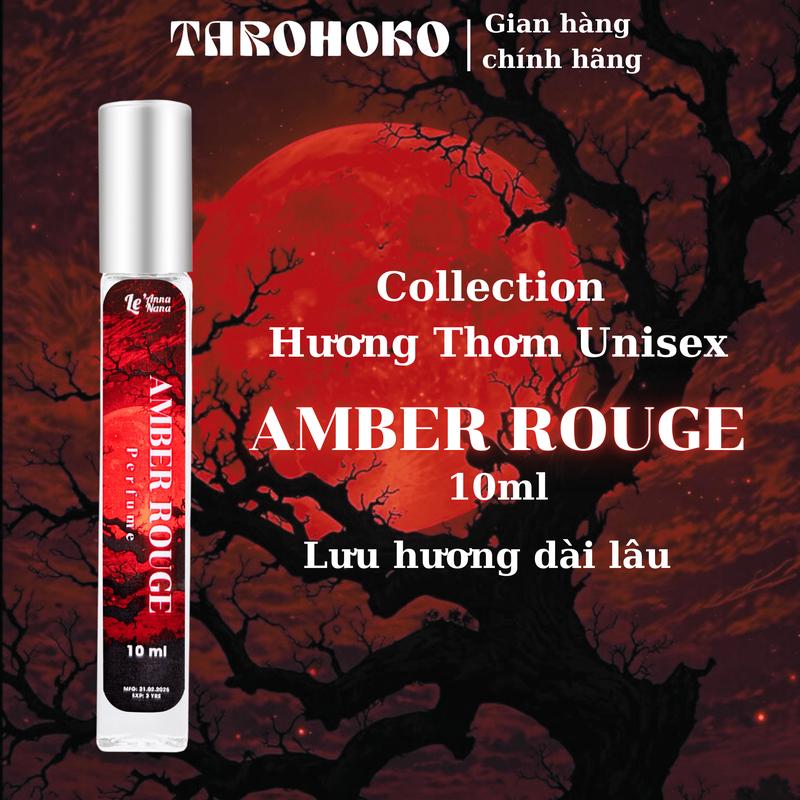 Amber Rouge - Nước hoa unisex Nam Nữ 10ml - Lưu Hương dài lâu 6