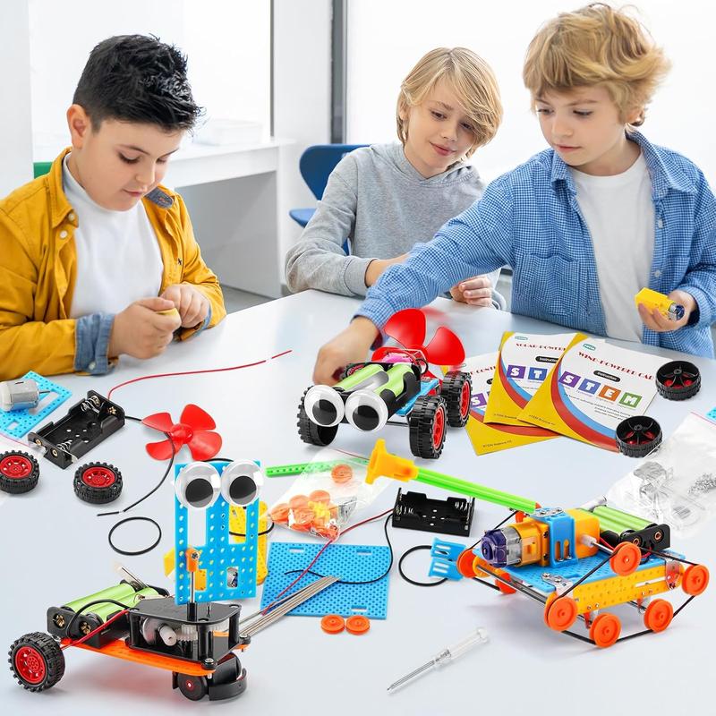 TikTok Shop STEM Kits for Kids Ages 5 7 8 10 Robot Building Kits for Boys 8 12 Science Experiments for Kids 6 8 9 12 Car Crafts Activities Engineering Kit STEM Toys for 5 6 7 8 10 12 Year Old Boys Gir...