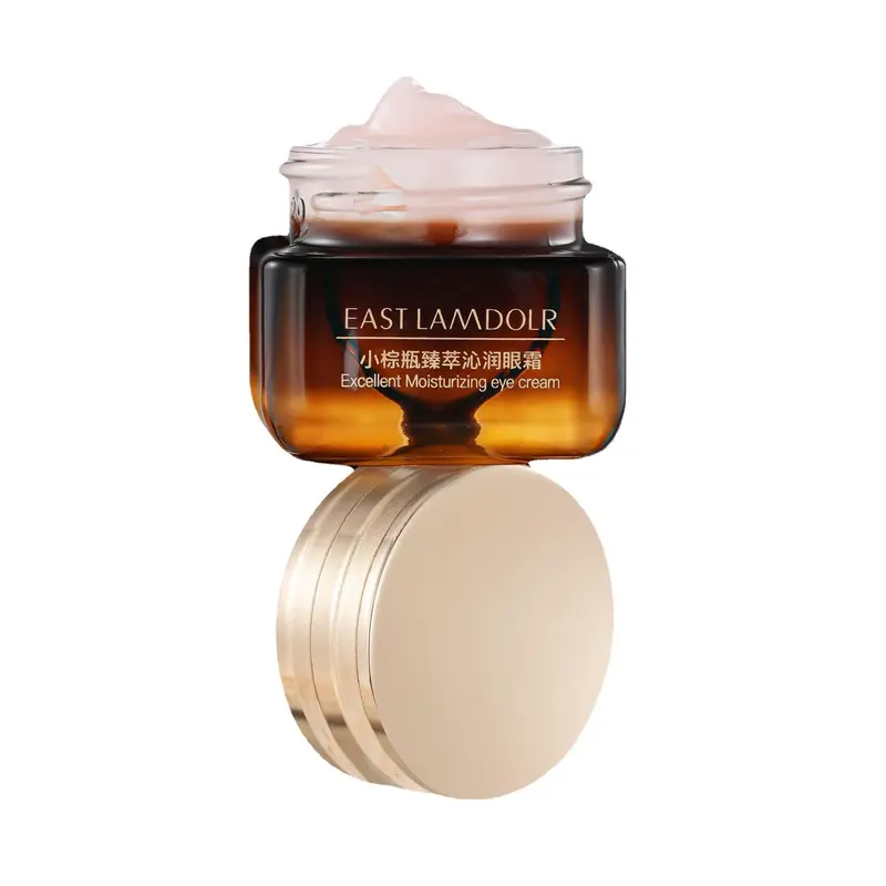 Kem Mắt Chai Nâu Nhỏ East Lamdolr, Làm Mờ Quầng Thâm, Chống Nhăn, Xóa Quầng Thâm, Làm Săn Chắc Và Dưỡng Ẩm, Sản Phẩm Thật Dành Cho Phụ Nữ 4