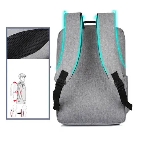 Balo Laptop 15,6 inch Dùng Đi Làm, Đi Học Phong Cách Unisex KAKAPO BL010 Bag Nam Nhung 8